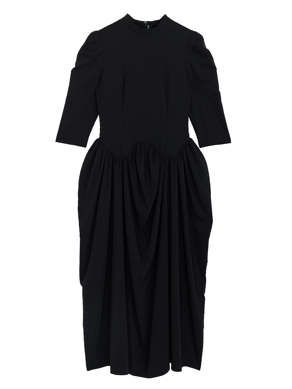 WAVE WAIST COCOON DRESS