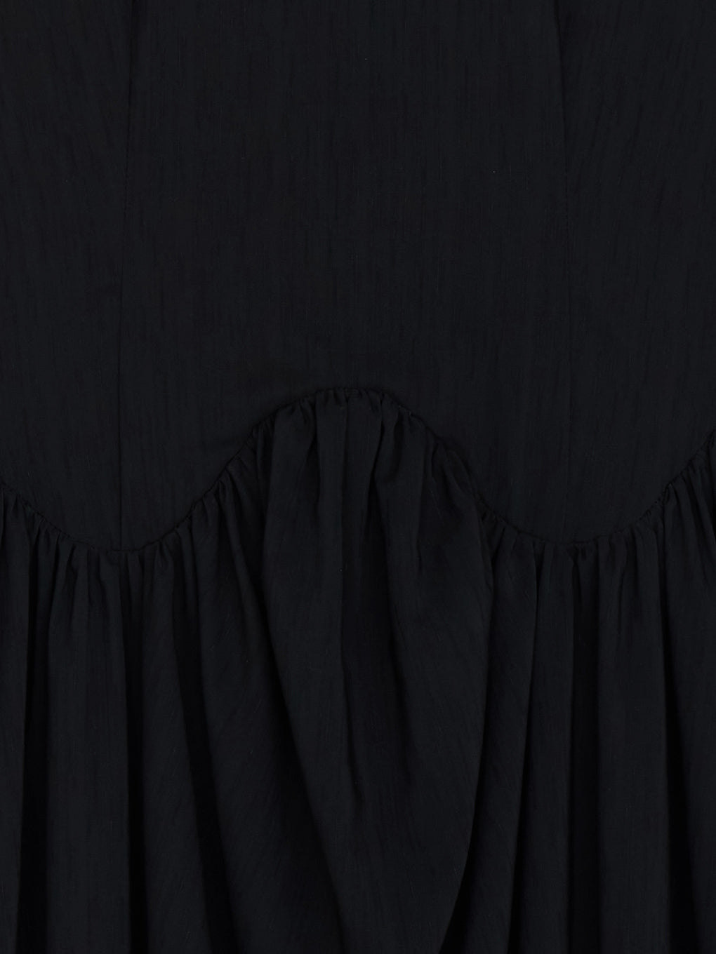 WAVE WAIST COCOON DRESS