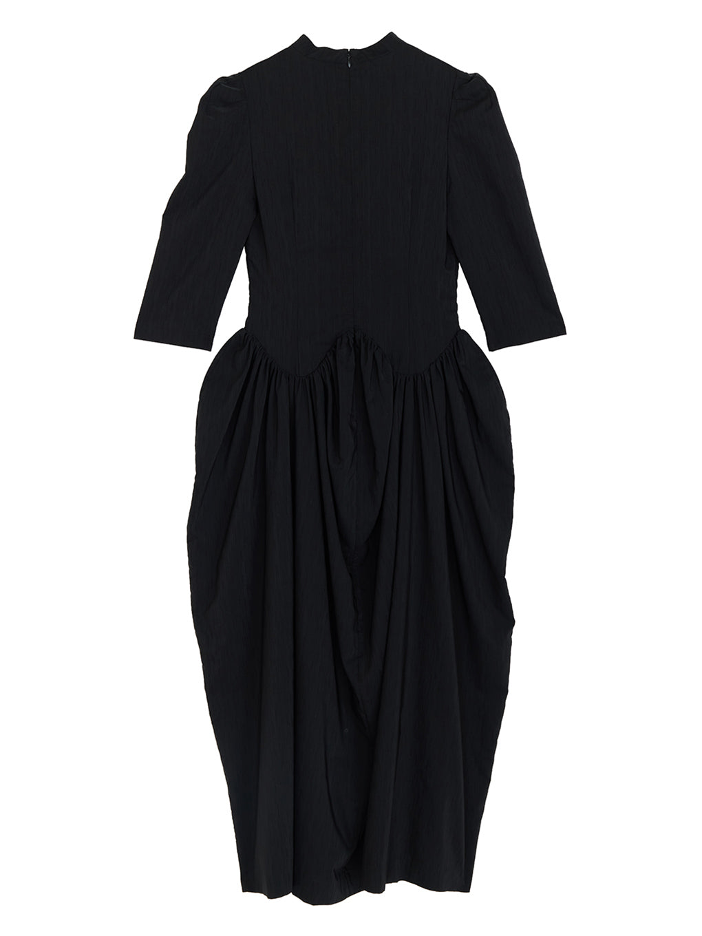 WAVE WAIST COCOON DRESS