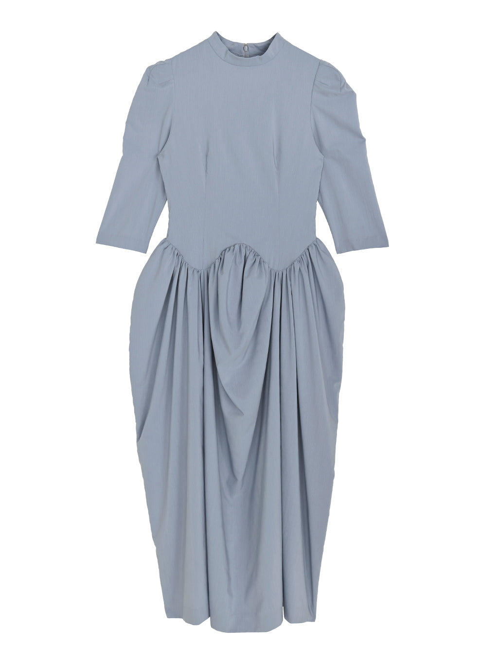 WAVE WAIST COCOON DRESS