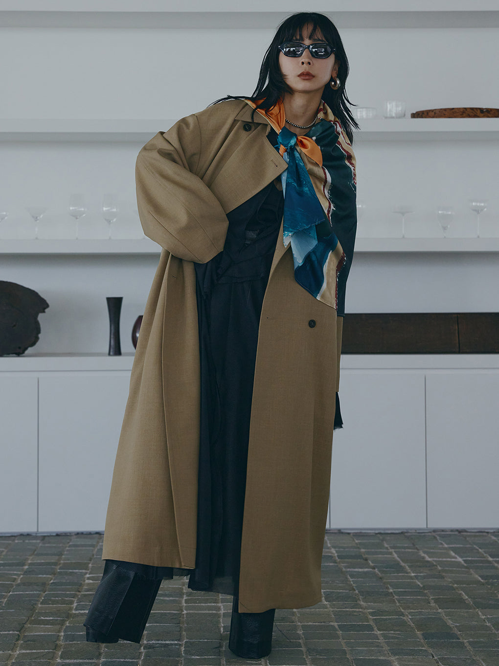 MY DEAR REVERSIBLE TRENCH COAT