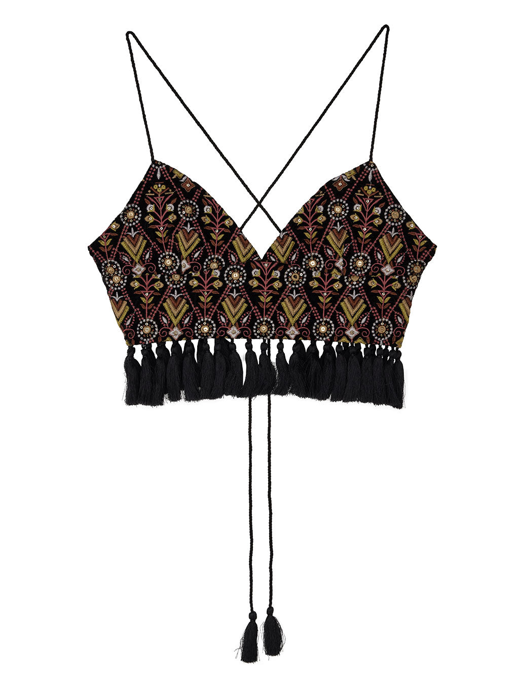 INDIA EMBROIDERY BUSTIER