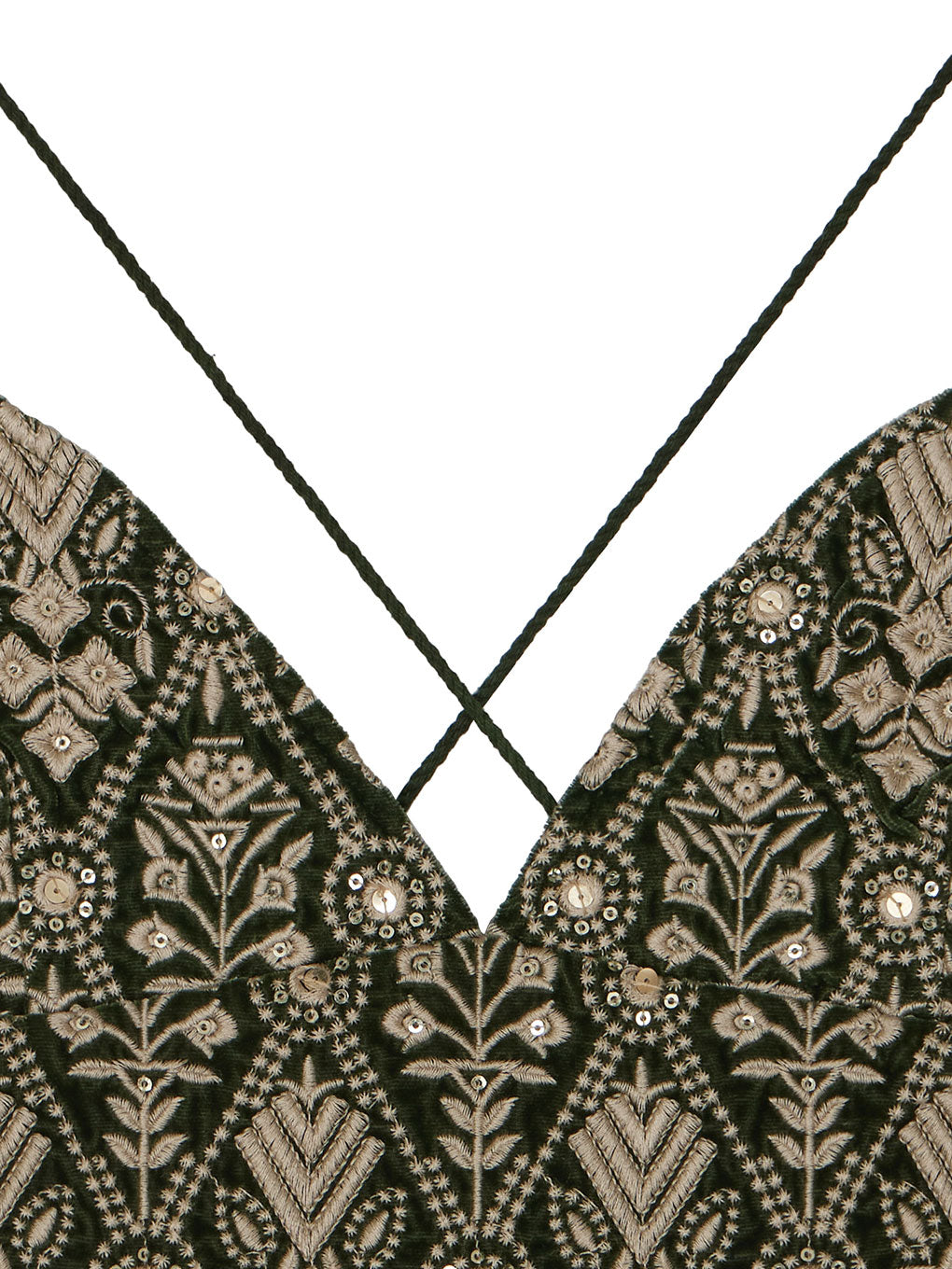 INDIA EMBROIDERY BUSTIER