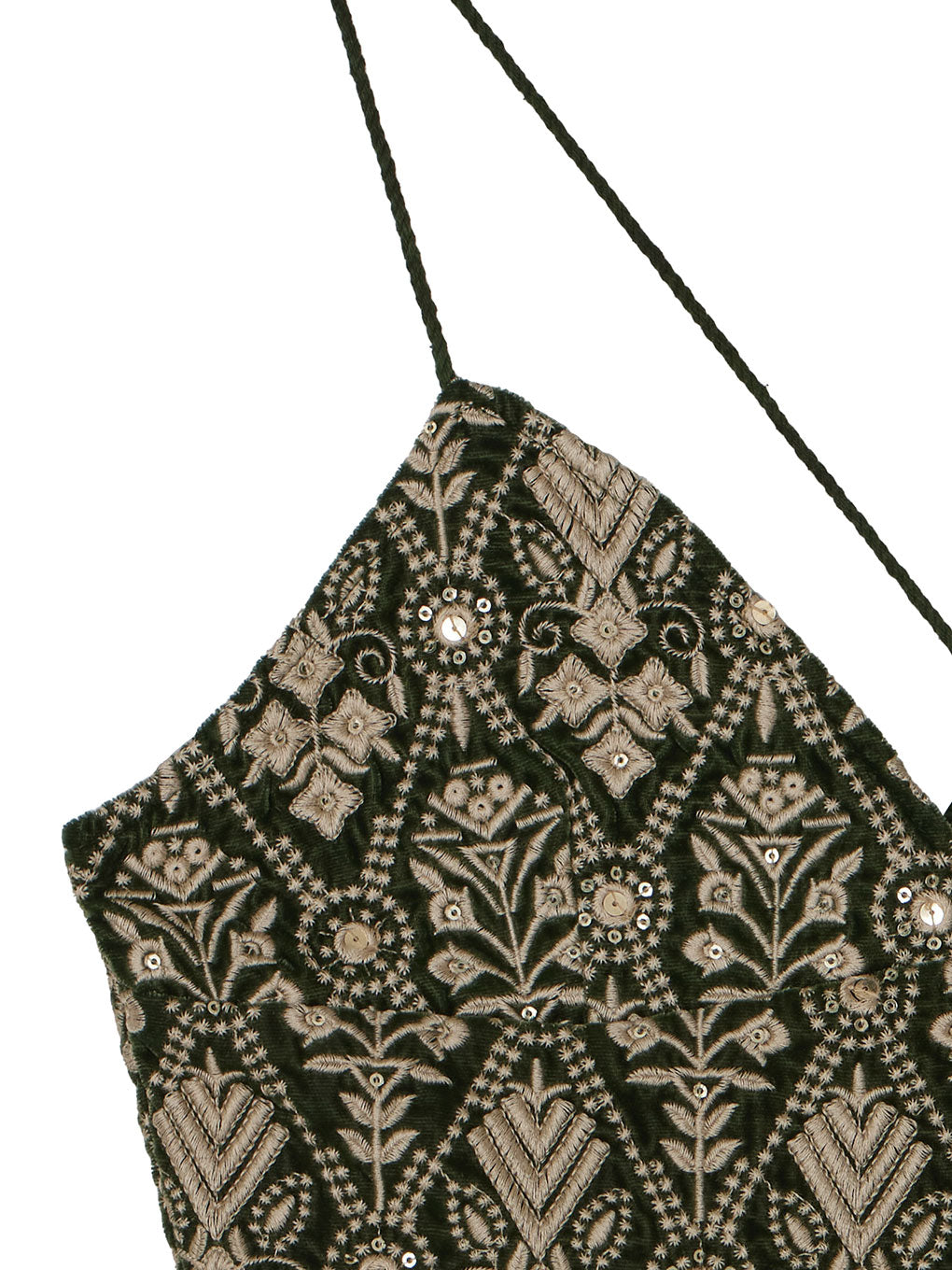 INDIA EMBROIDERY BUSTIER