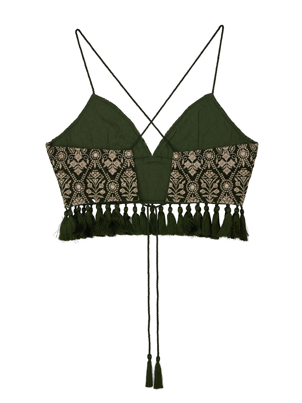 INDIA EMBROIDERY BUSTIER