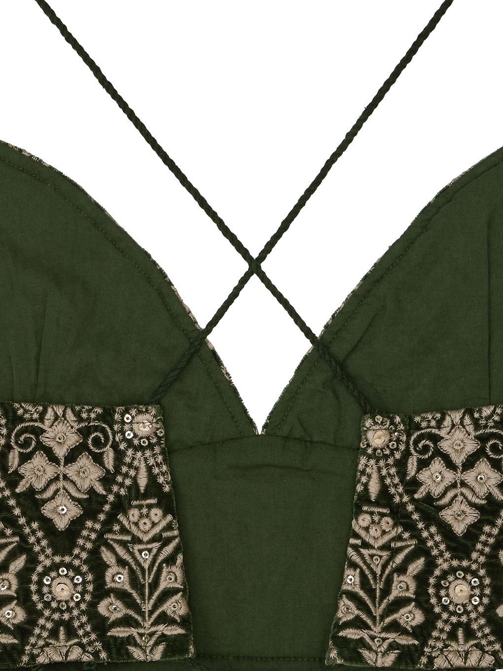 AmeriVINTAGE INDIA EMBROIDERY BUSTIER