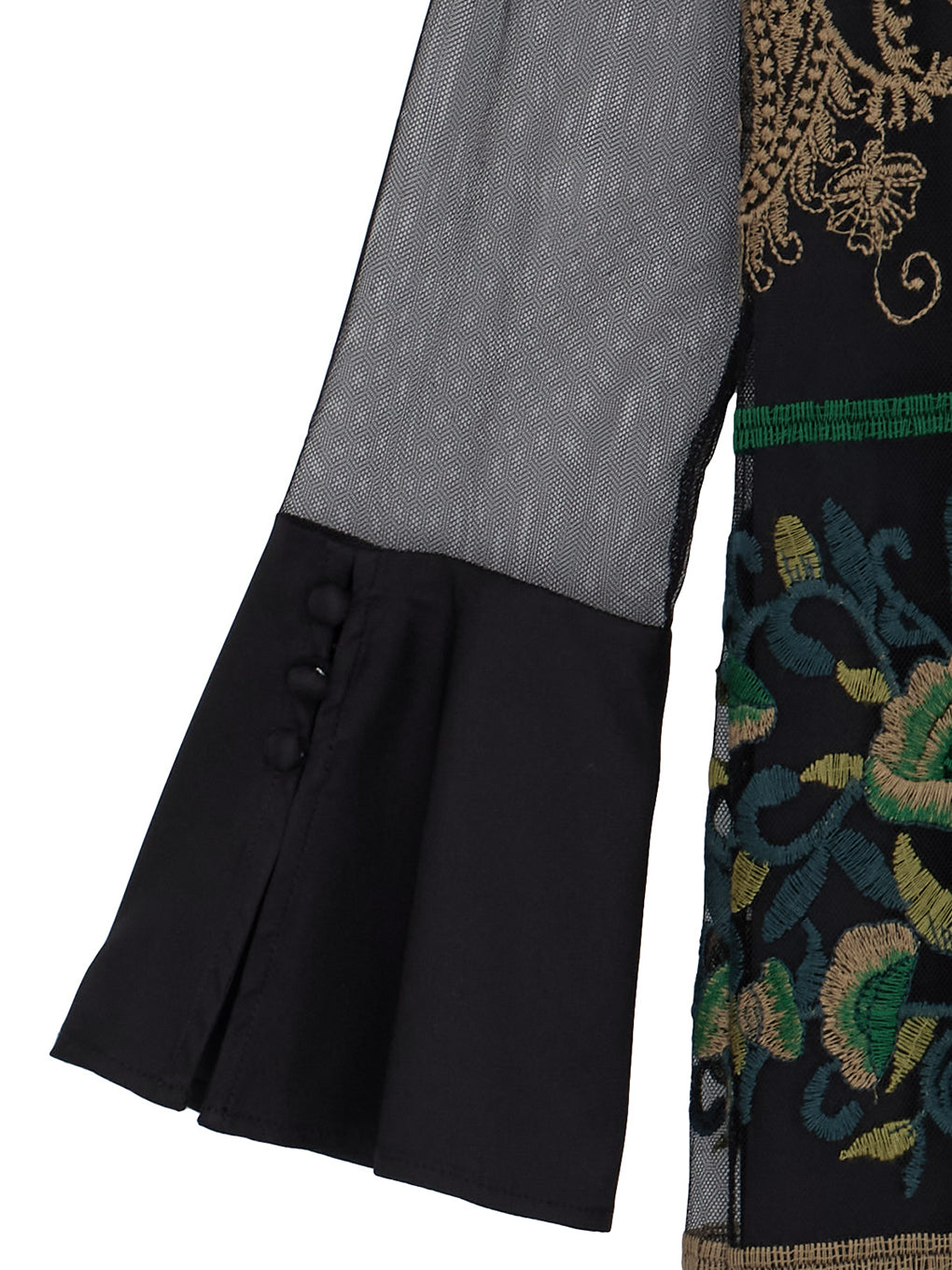 PAISLEY EMBROIDERY DRESS