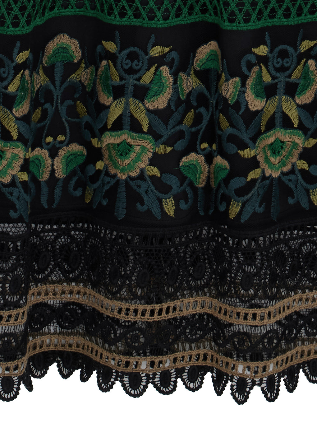 PAISLEY EMBROIDERY DRESS