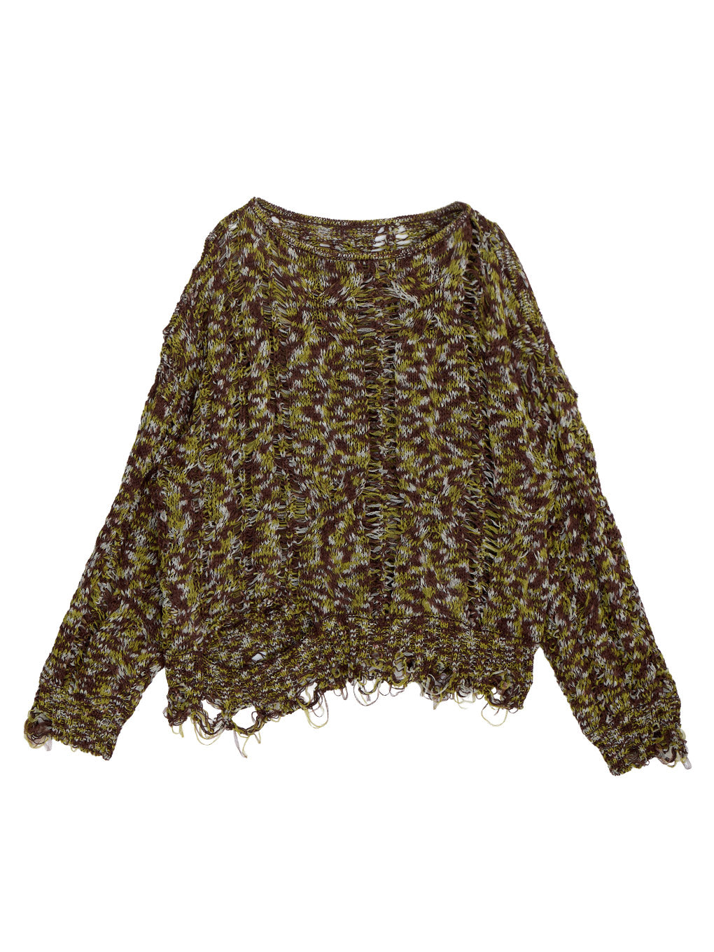 CABLE PATTERN DAMAGE LOOSE KNIT