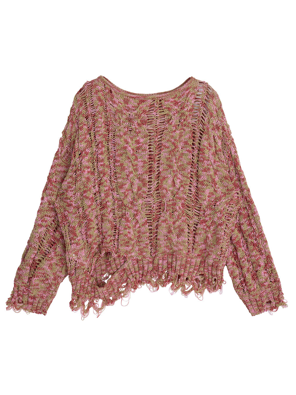 CABLE PATTERN DAMAGE LOOSE KNIT