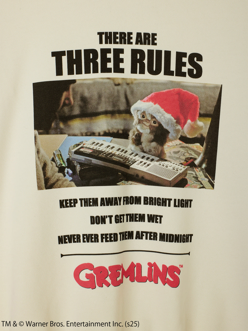 GREMLINS PHOTO PRINT SWEAT TOP