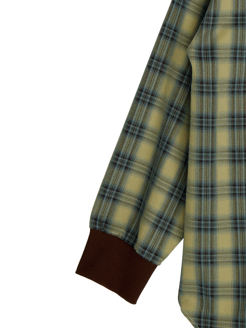 ZIP UP HOODIE CHECK SHIRT