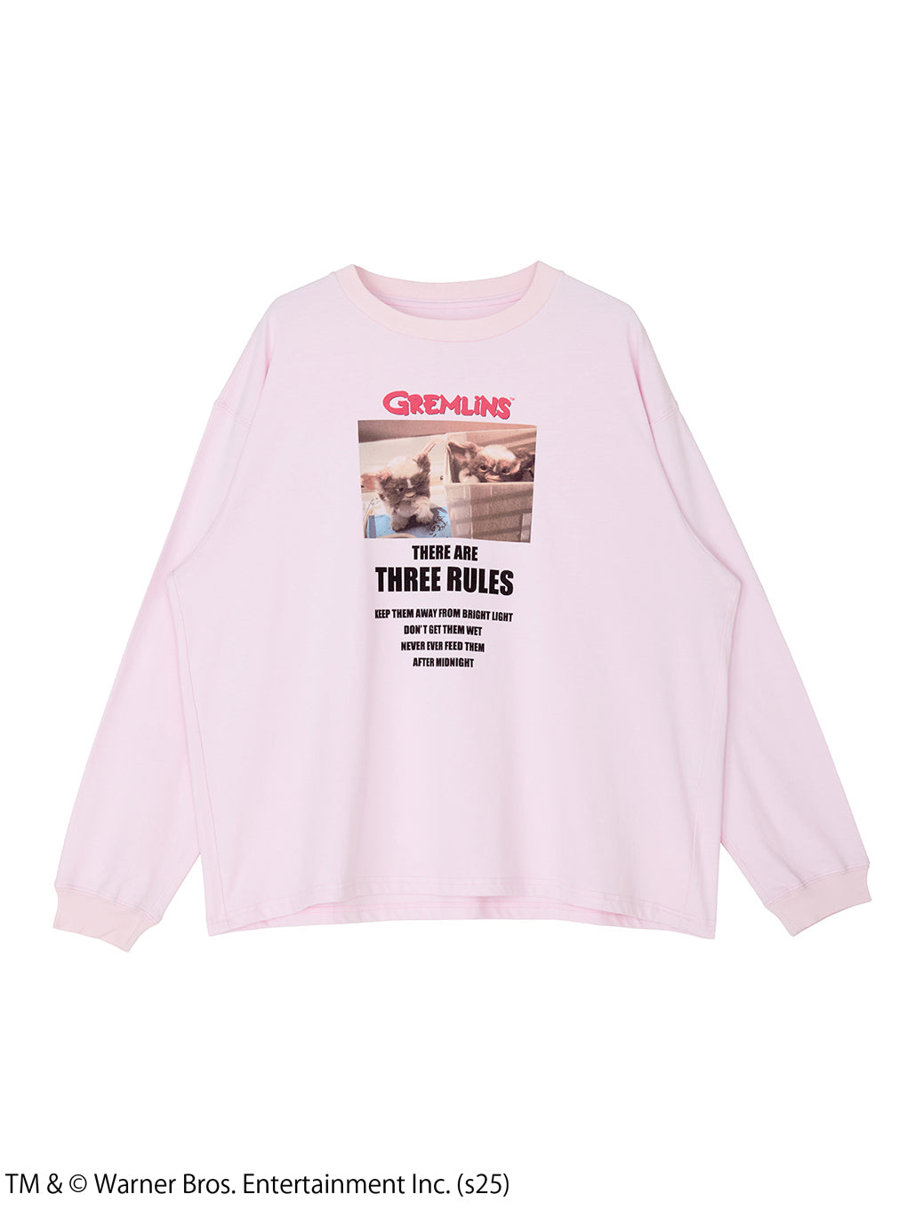GREMLINS PHOTO PRINT LONG SLEEVE TOP