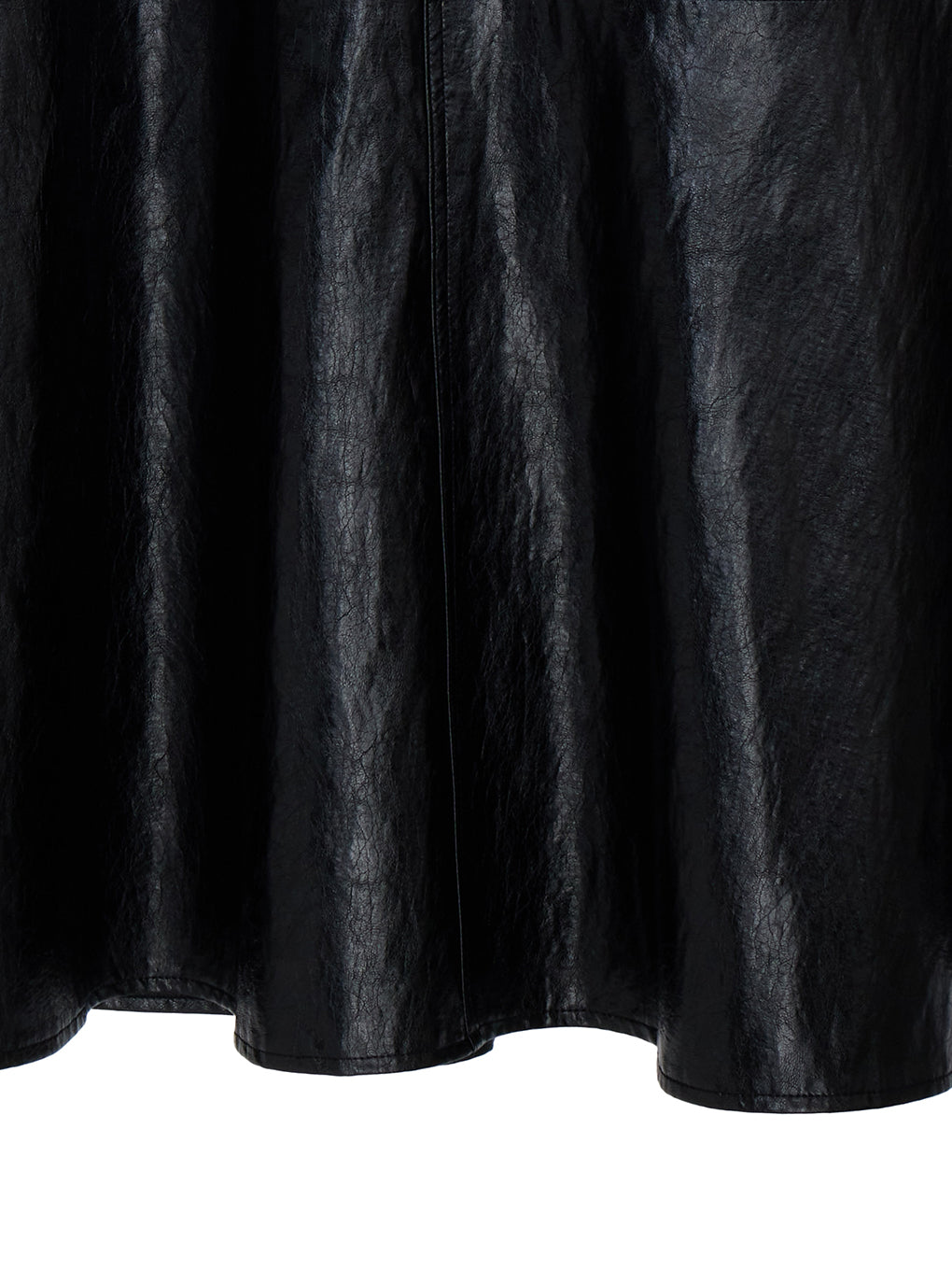 WAIST DESIGN BELT SEMI FLARE SKIRT
