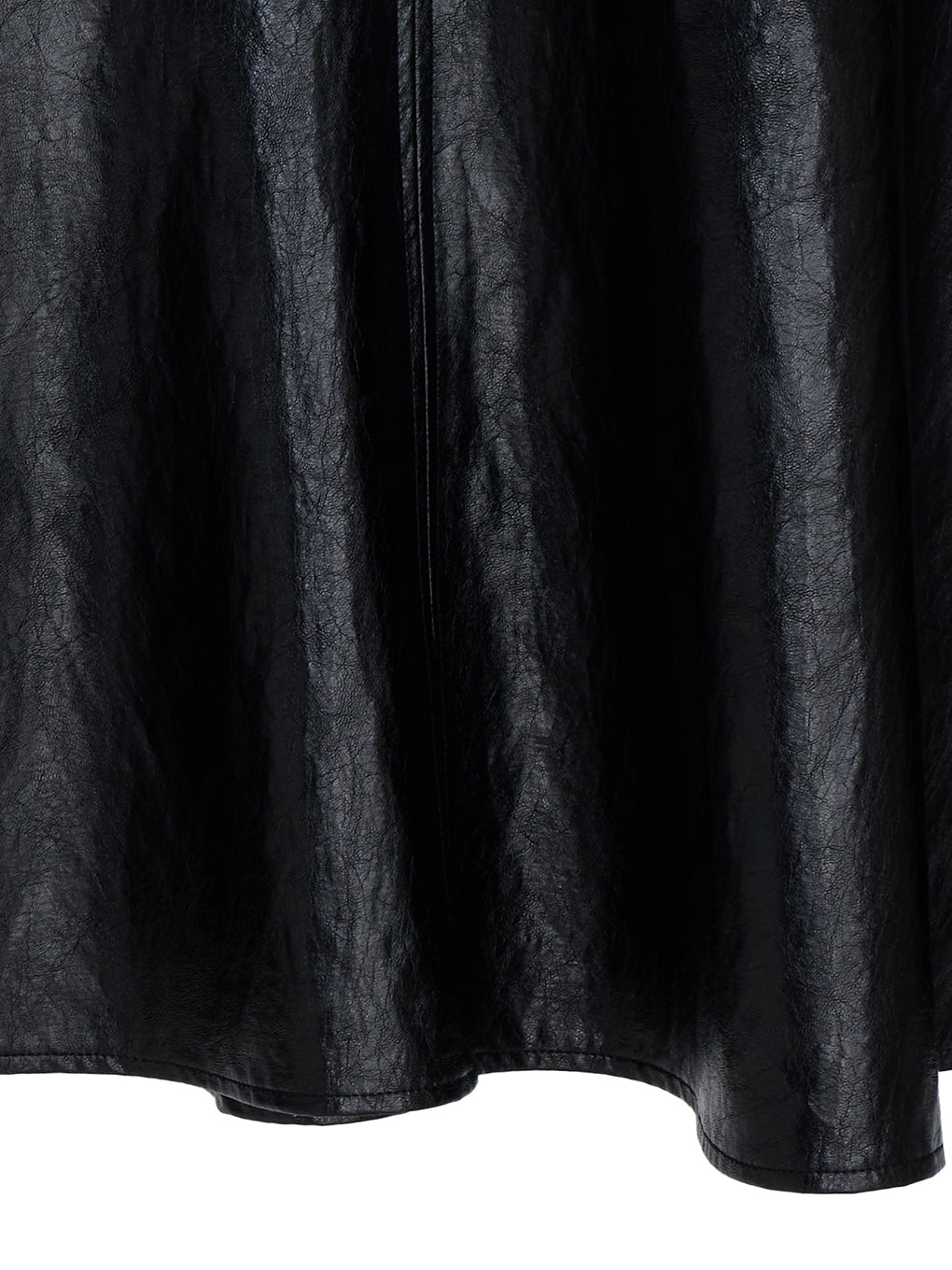 WAIST DESIGN BELT SEMI FLARE SKIRT