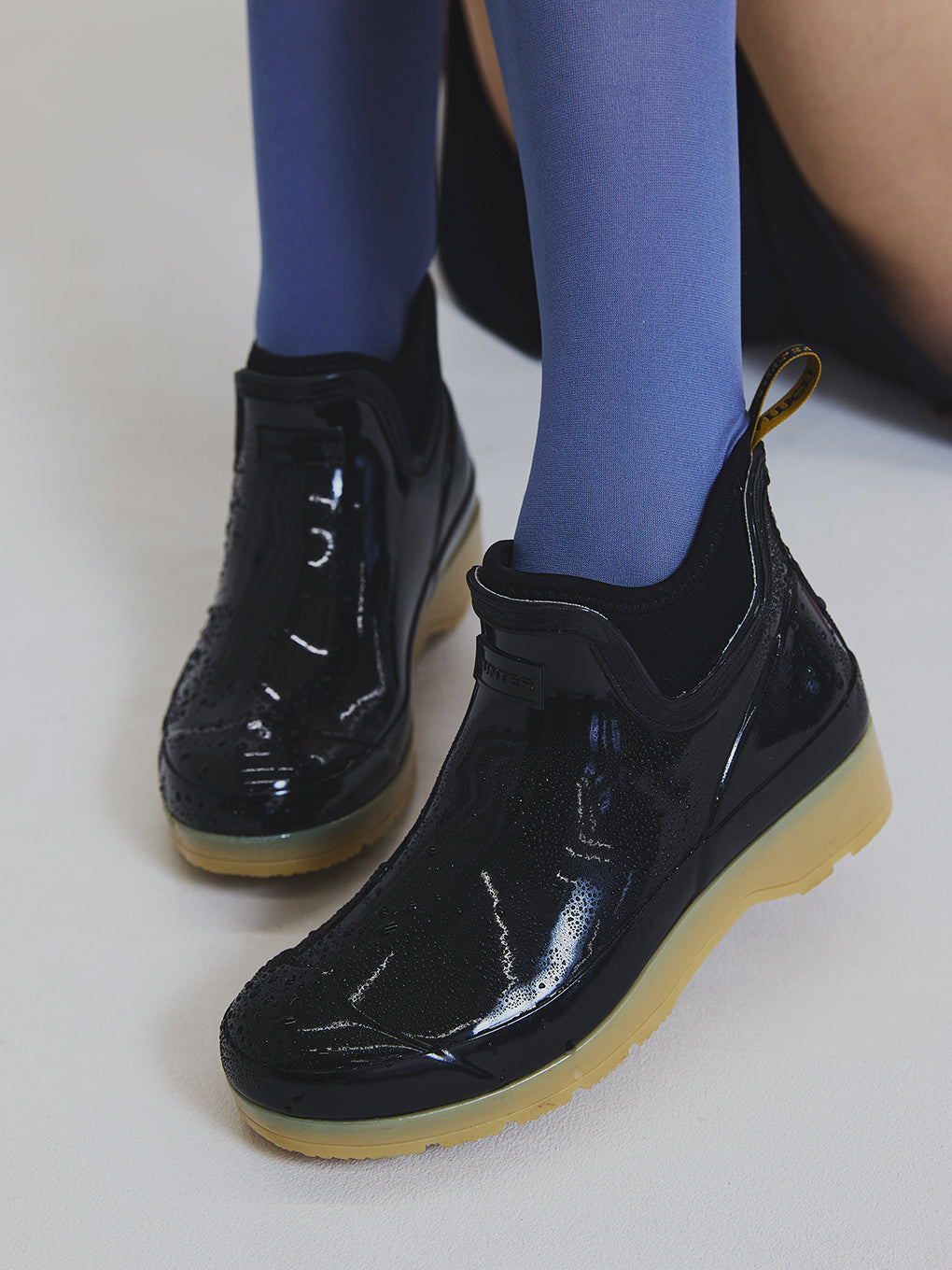 HUNTER×Ameri GLOSS CHELSEA BOOTS