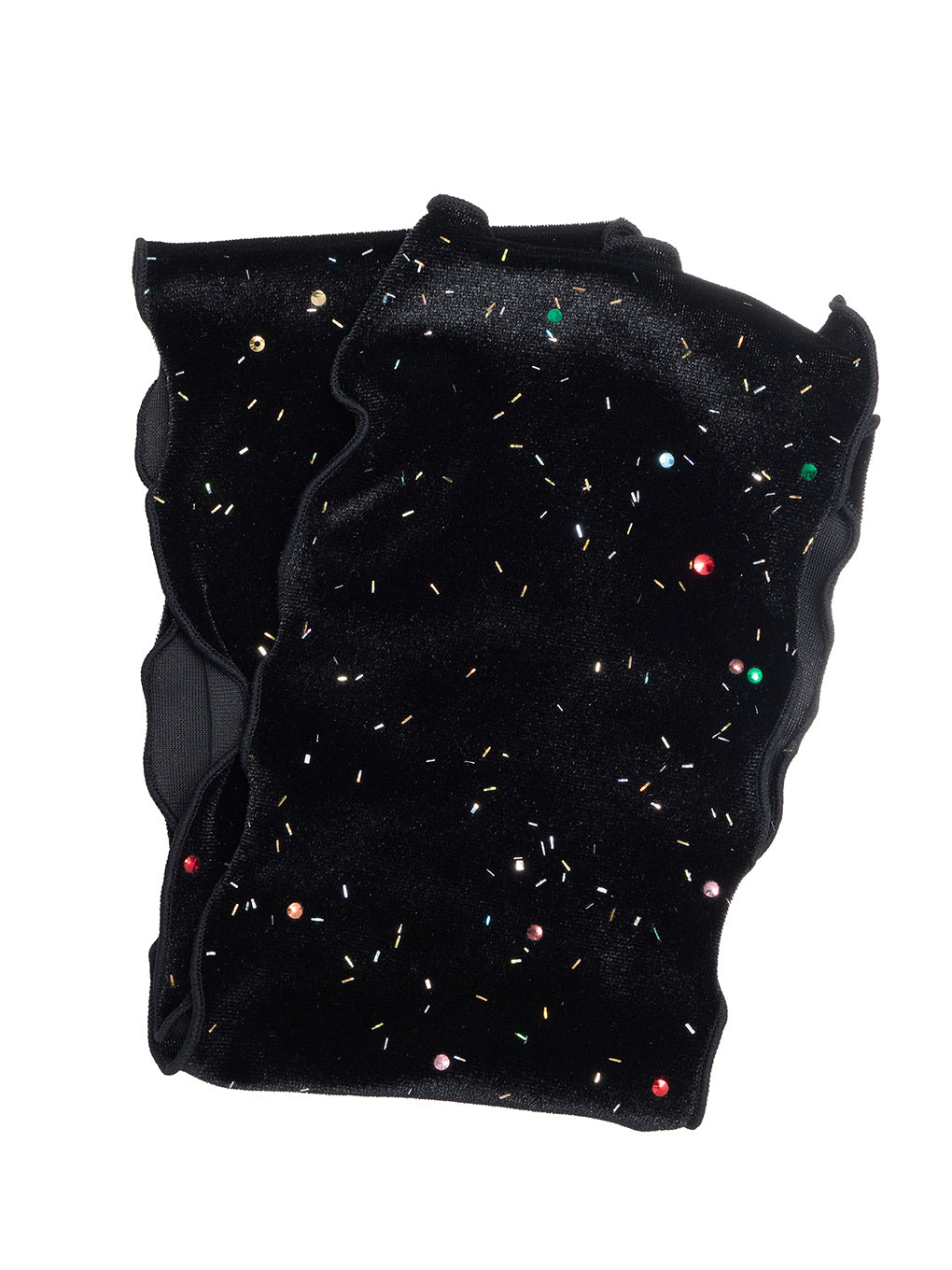 TRESSE Sparkly velour ribbon chouchou