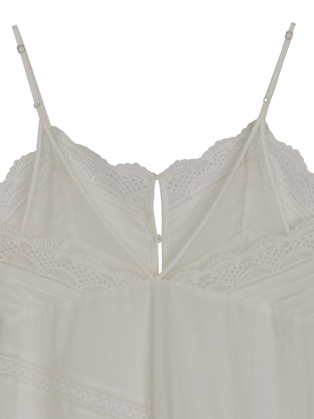LACE MIX TUNIC CAMISOLE TOP