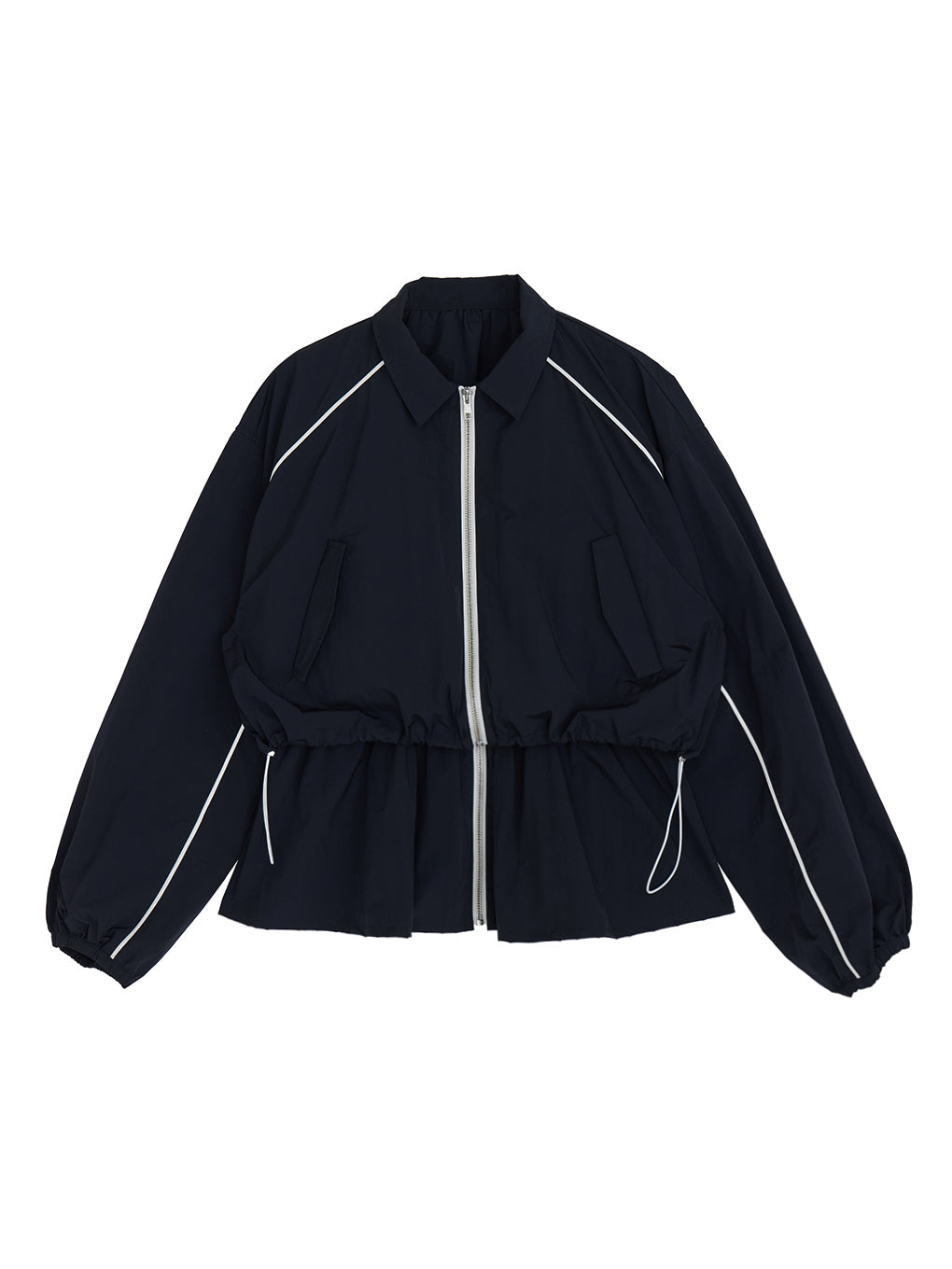 SHORT TRACK JACKET WITH BUSTIER
