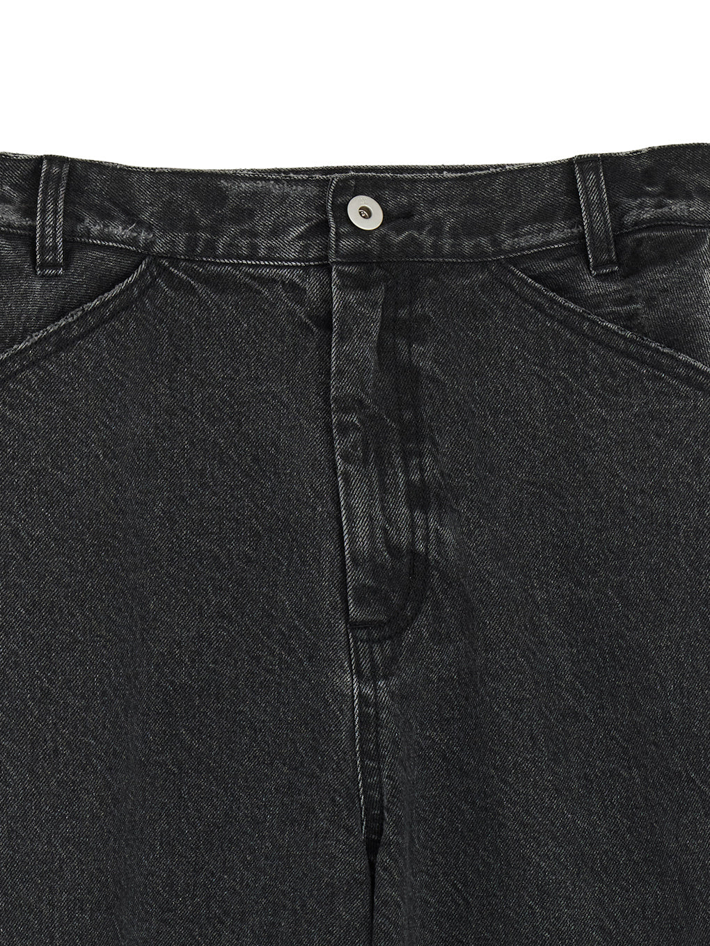 SIDE TUCK WIDE FLARE DENIM PANTS