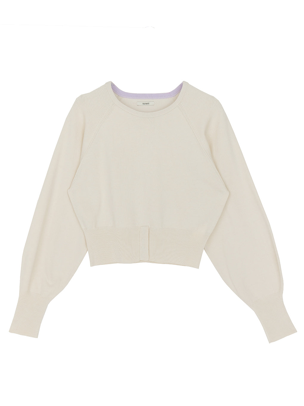 LOW BASIC WAIST STOP KNIT TOP
