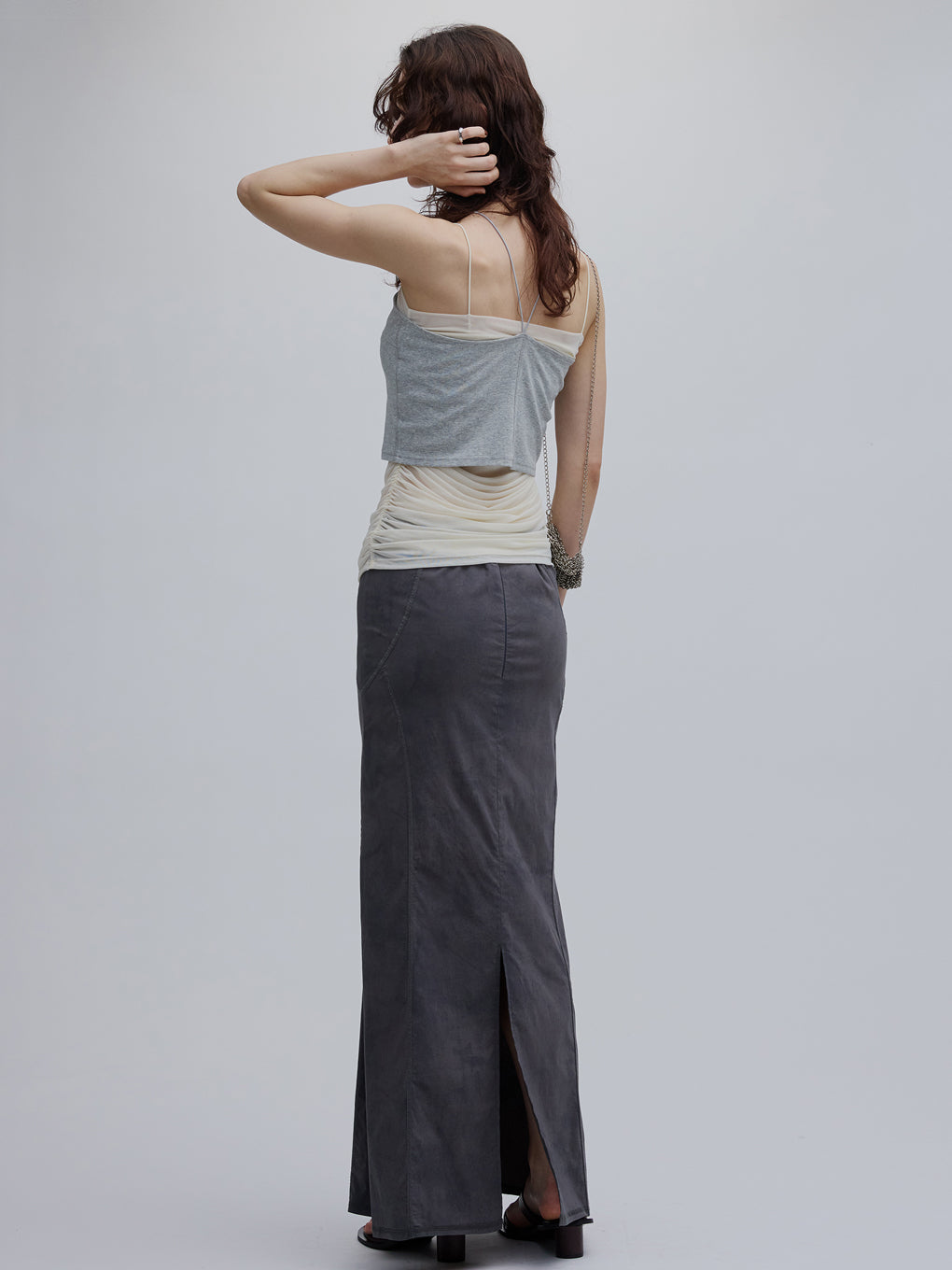 HALTER CAMISOLE LAYERED TOPS