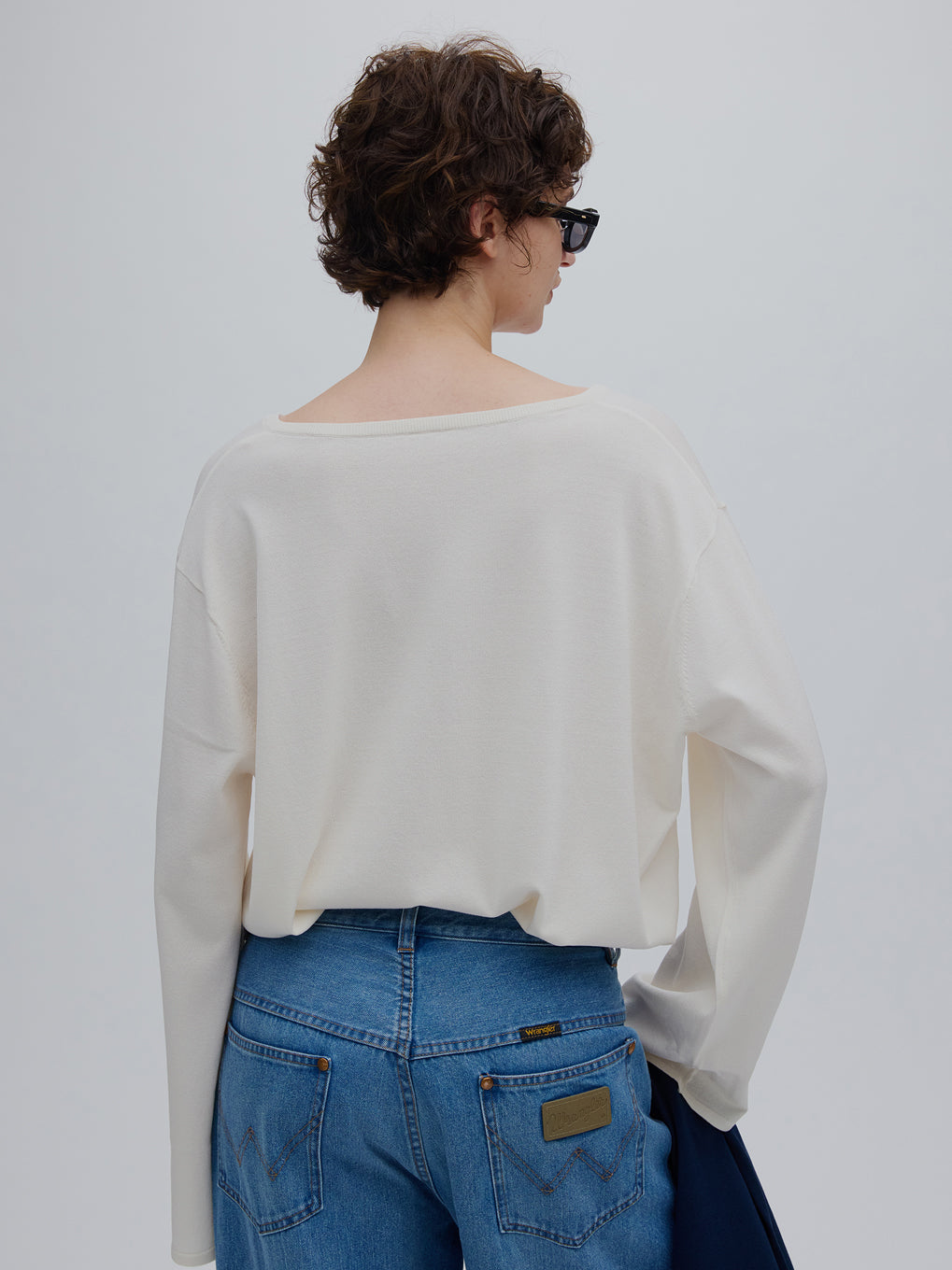 LOW BASIC 2WAY OVER KNIT TOP