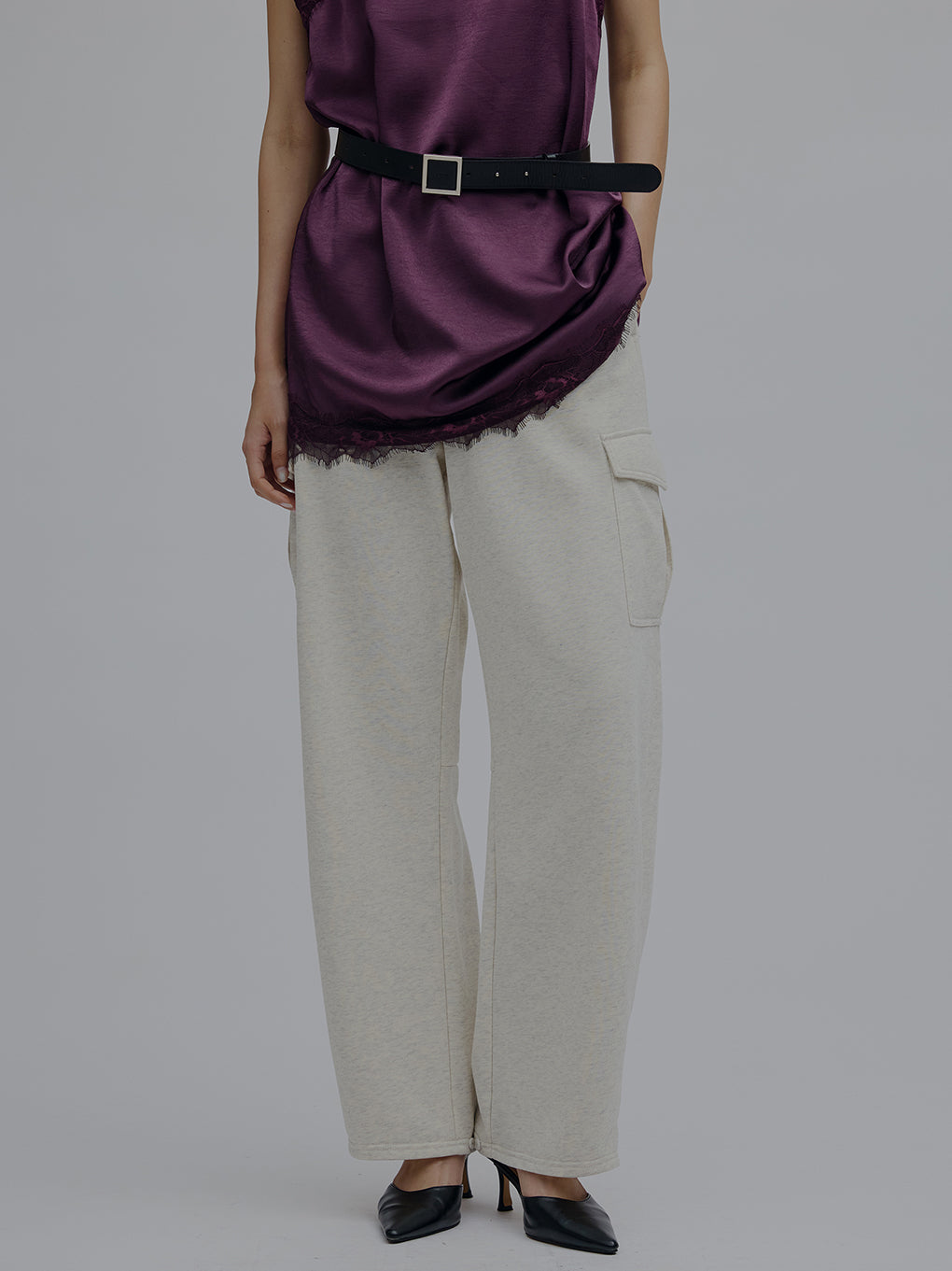 MINIMAL MILITARY SWEAT PANTS
