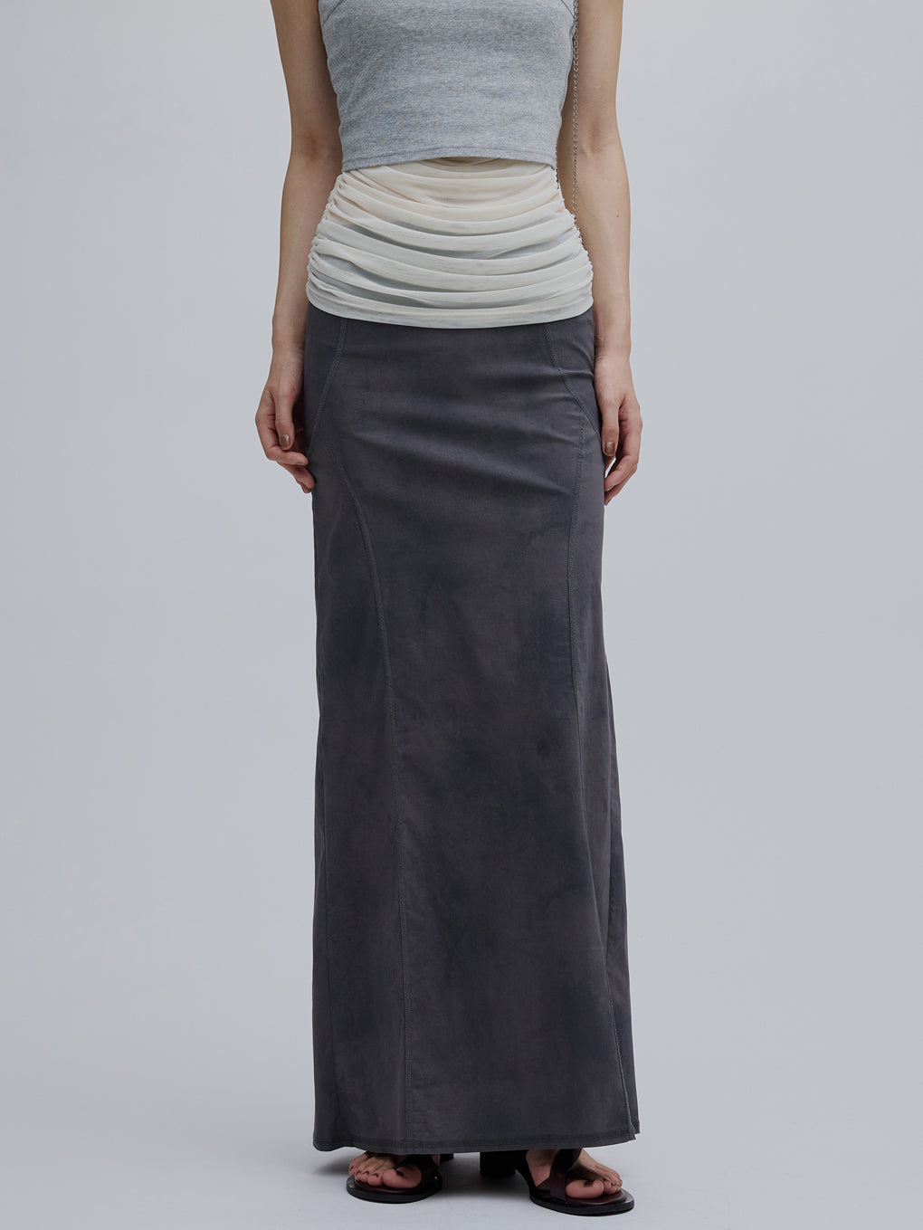 GRUNGE STRETCH SKIRT