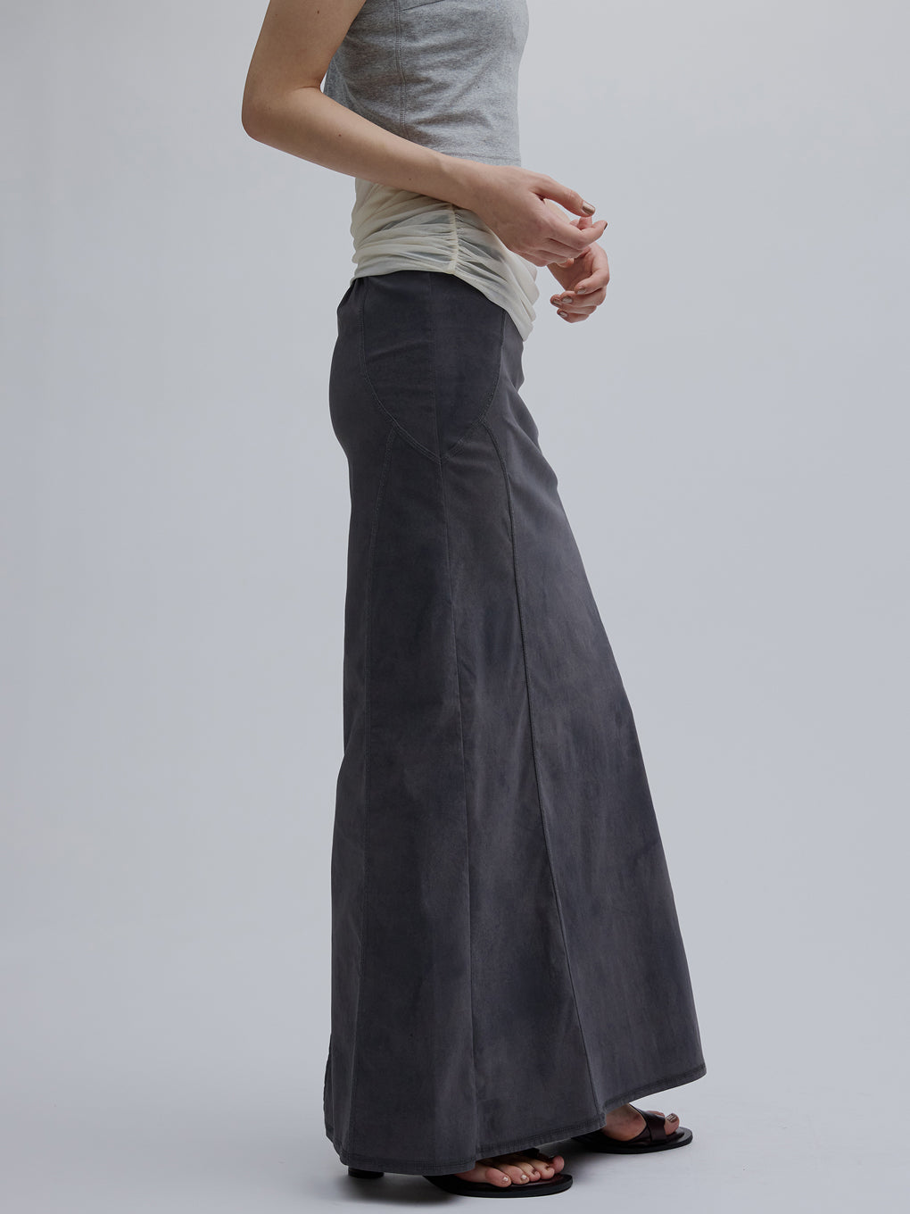 GRUNGE STRETCH SKIRT