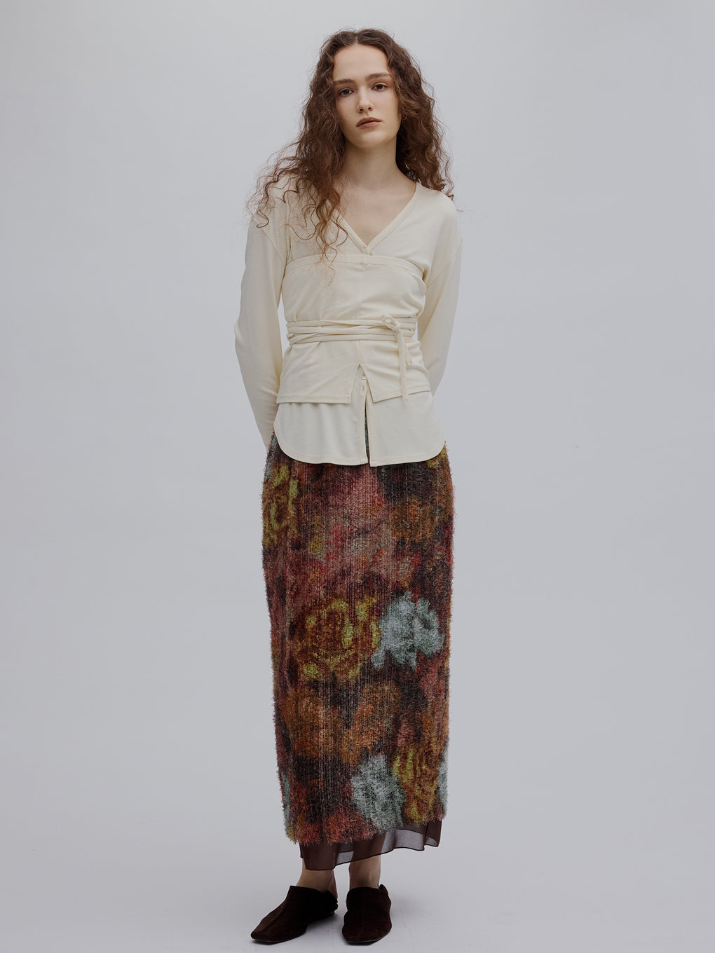 RELAX CUT TOP WITH 2WAY BARE TOP
