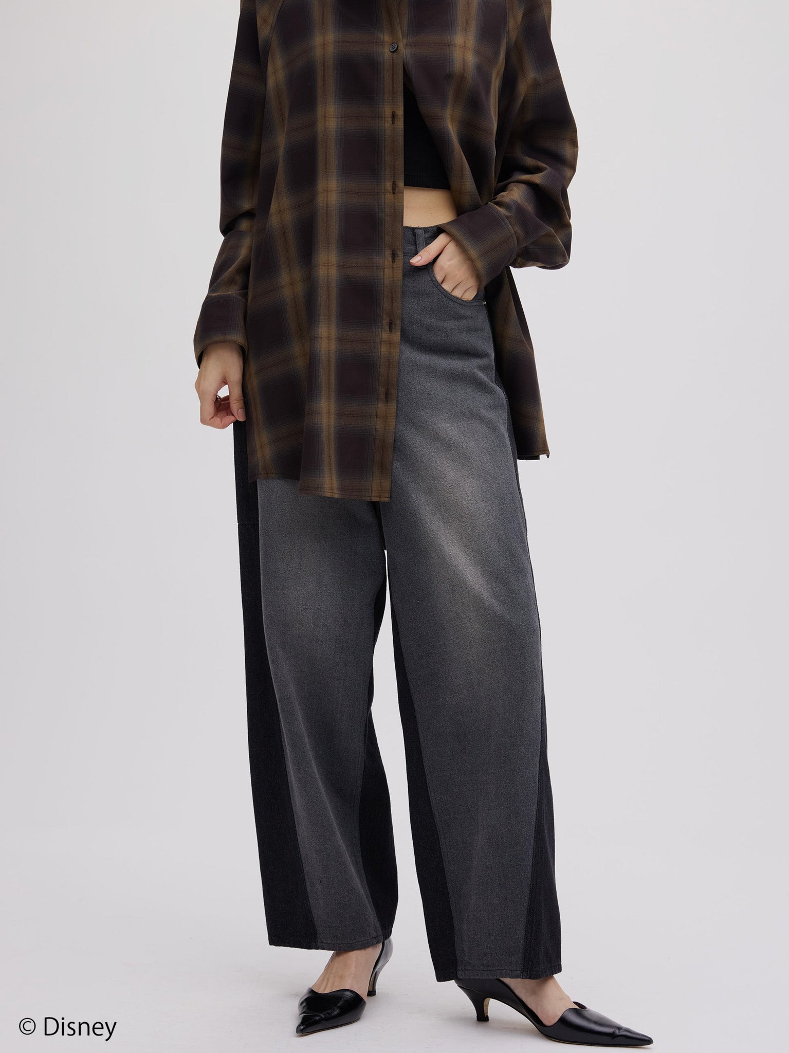 MICKEY DESIGN DENIM PANTS