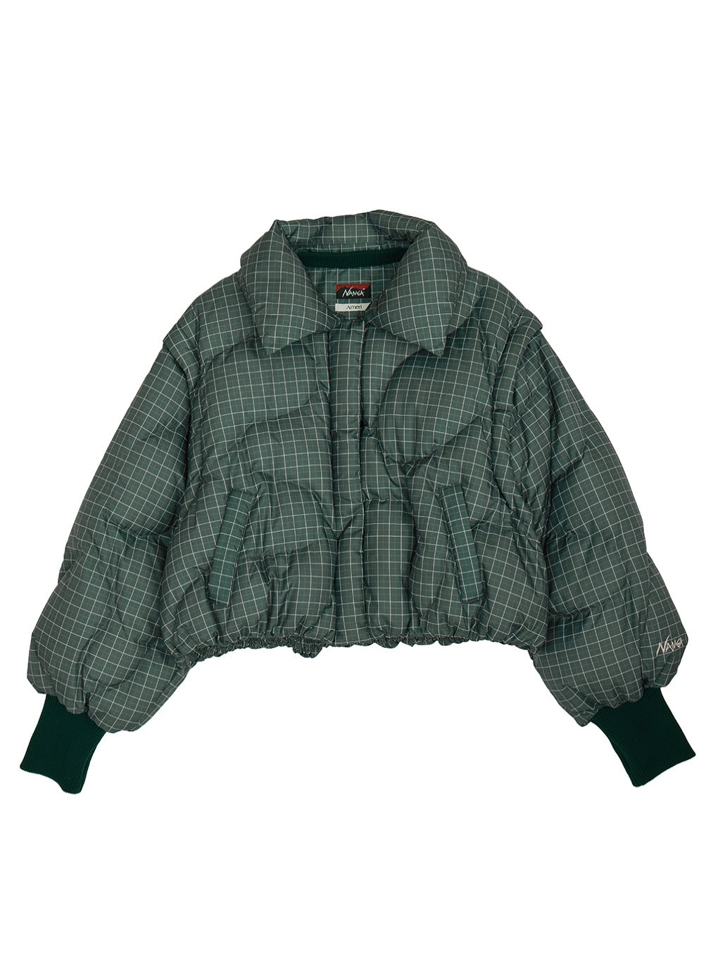 NANGA × Ameri 2WAY WAVE CHECK DOWN COAT