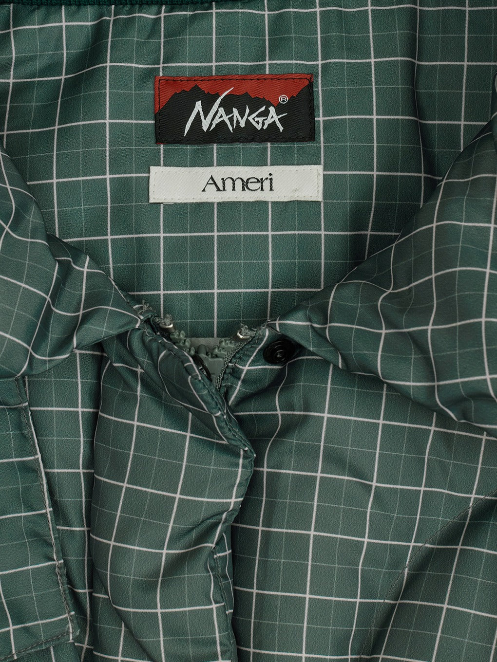 NANGA × Ameri 2WAY WAVE CHECK DOWN COAT