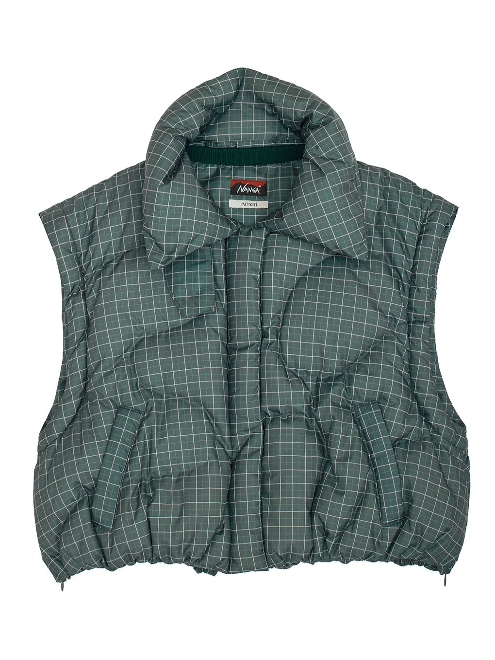 NANGA × Ameri 2WAY WAVE CHECK DOWN COAT