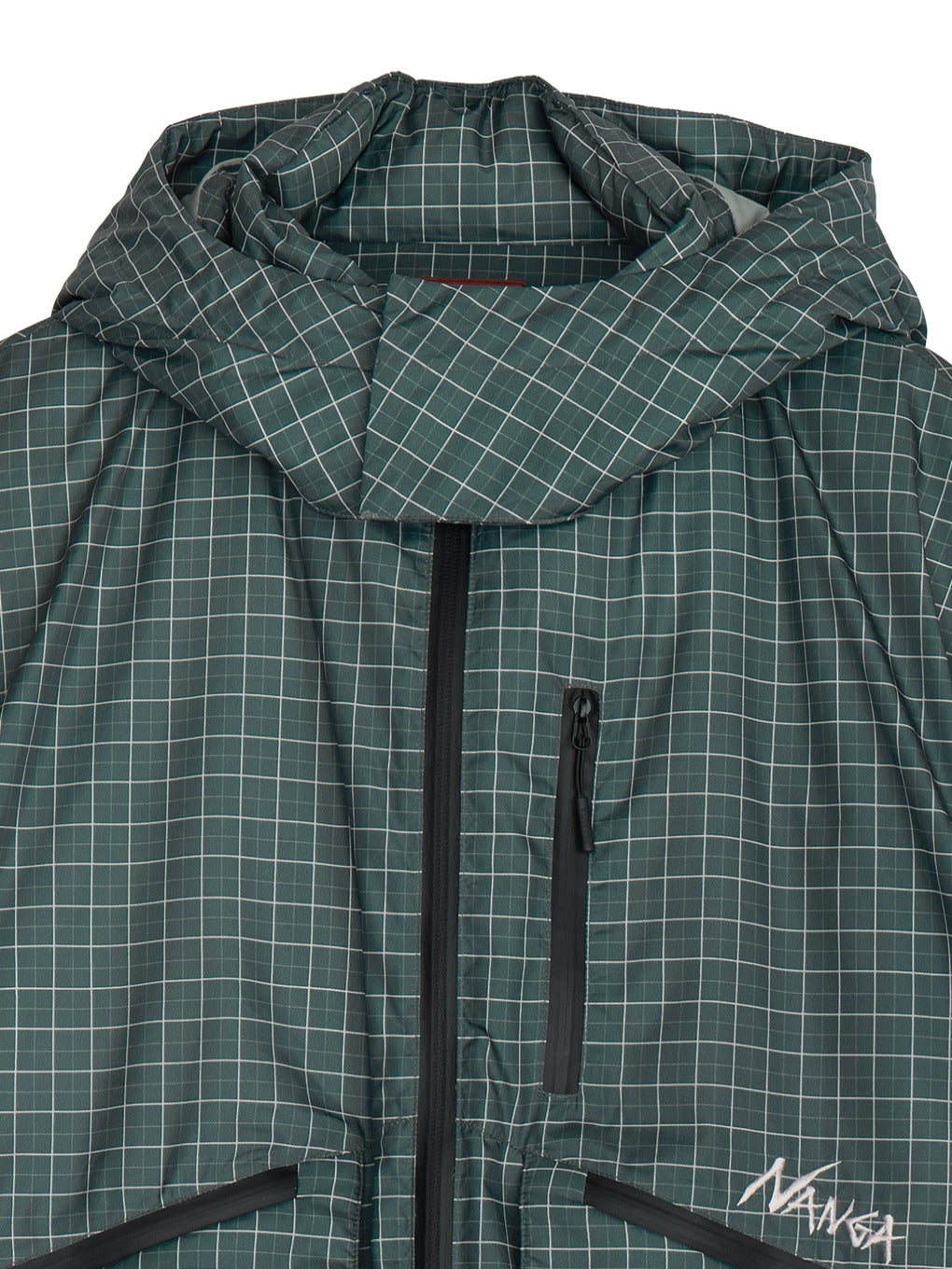 NANGA × Ameri POCKET CHECK DOWN COAT