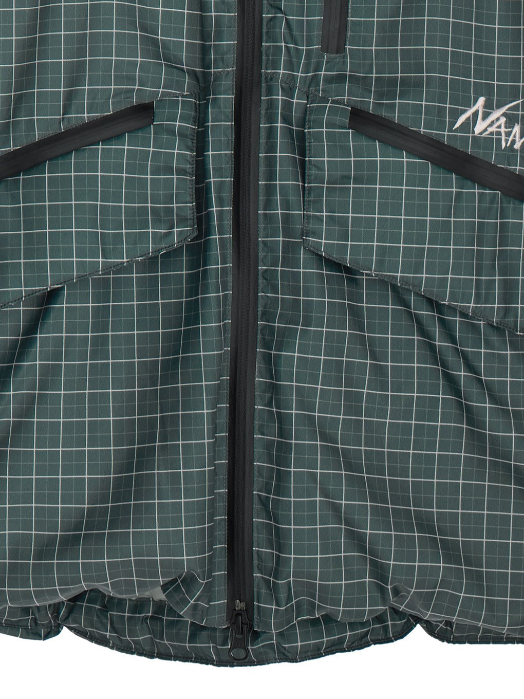 NANGA × Ameri POCKET CHECK DOWN COAT