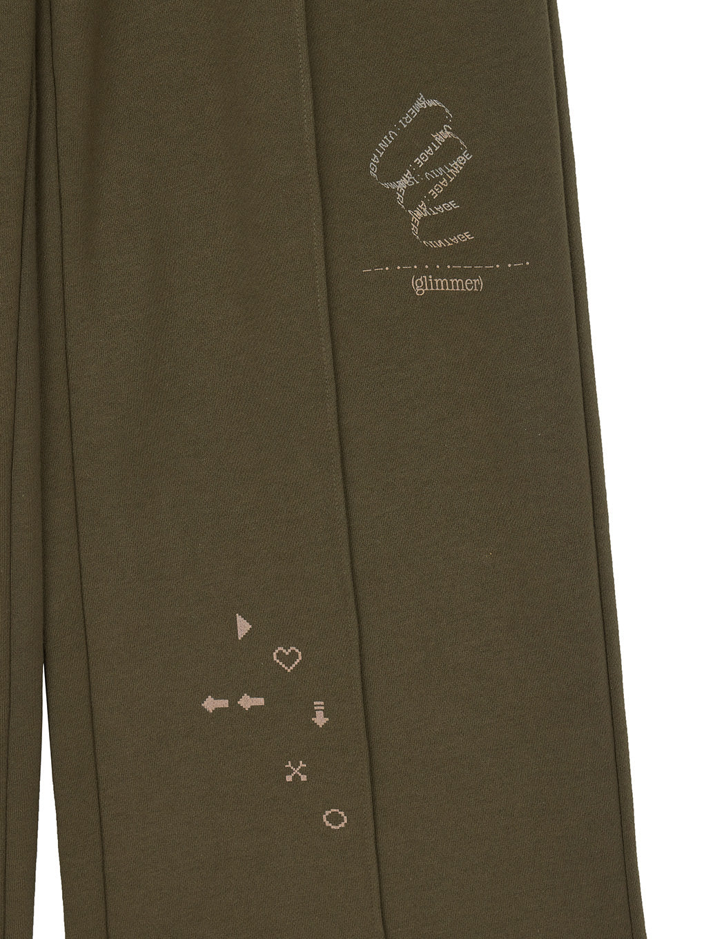 GRAPHIC ART SWEAT PANTS