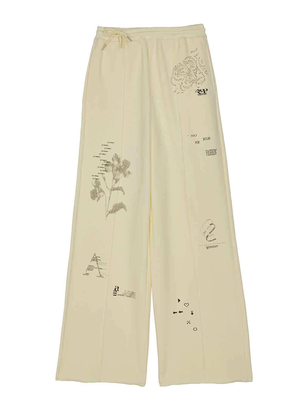 GRAPHIC ART SWEAT PANTS