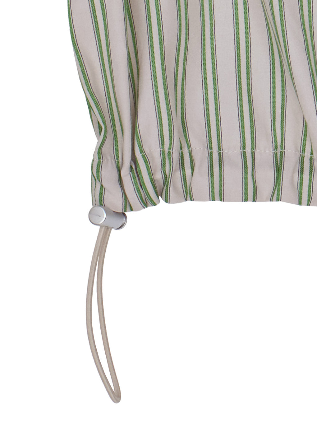 CONSTRUCTIVE SLEEVE MULTI STRIPE SHIRT