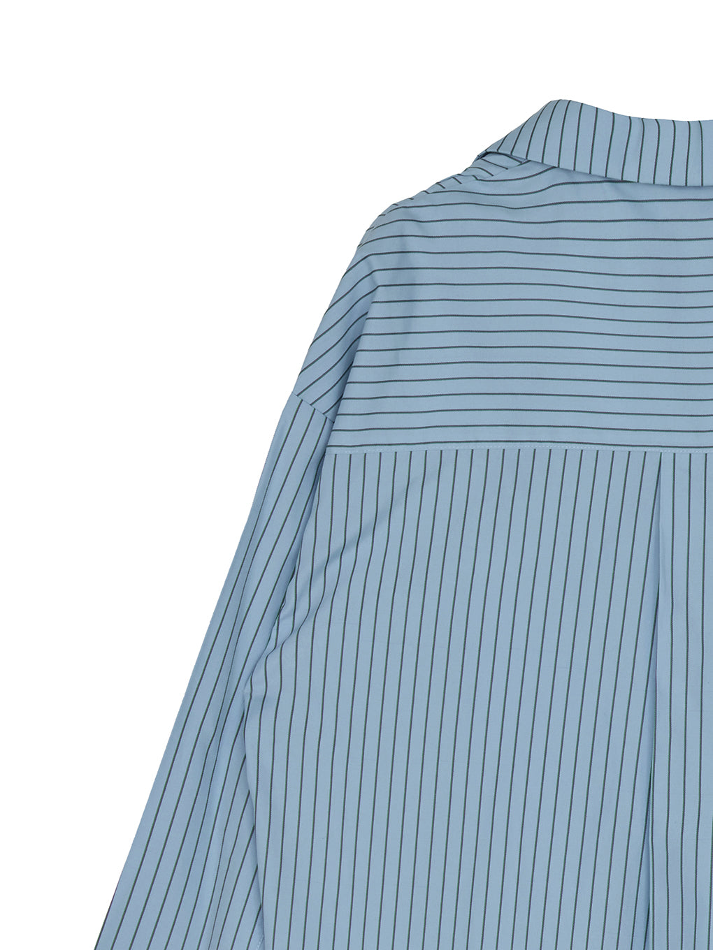 PINSTRIPE JACKET DETAIL SHIRT