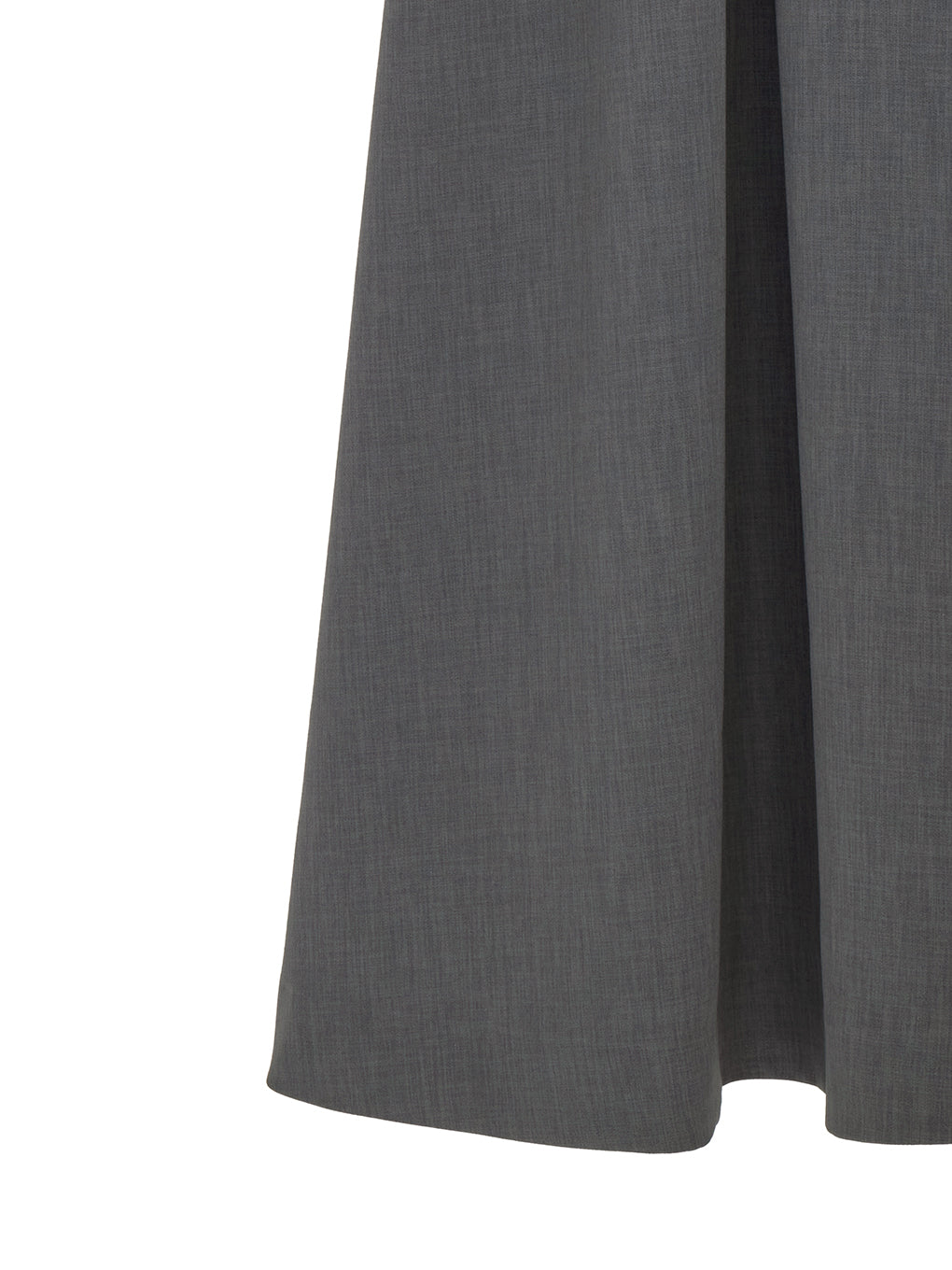 BELT SET TUCK FLARE SKIRT