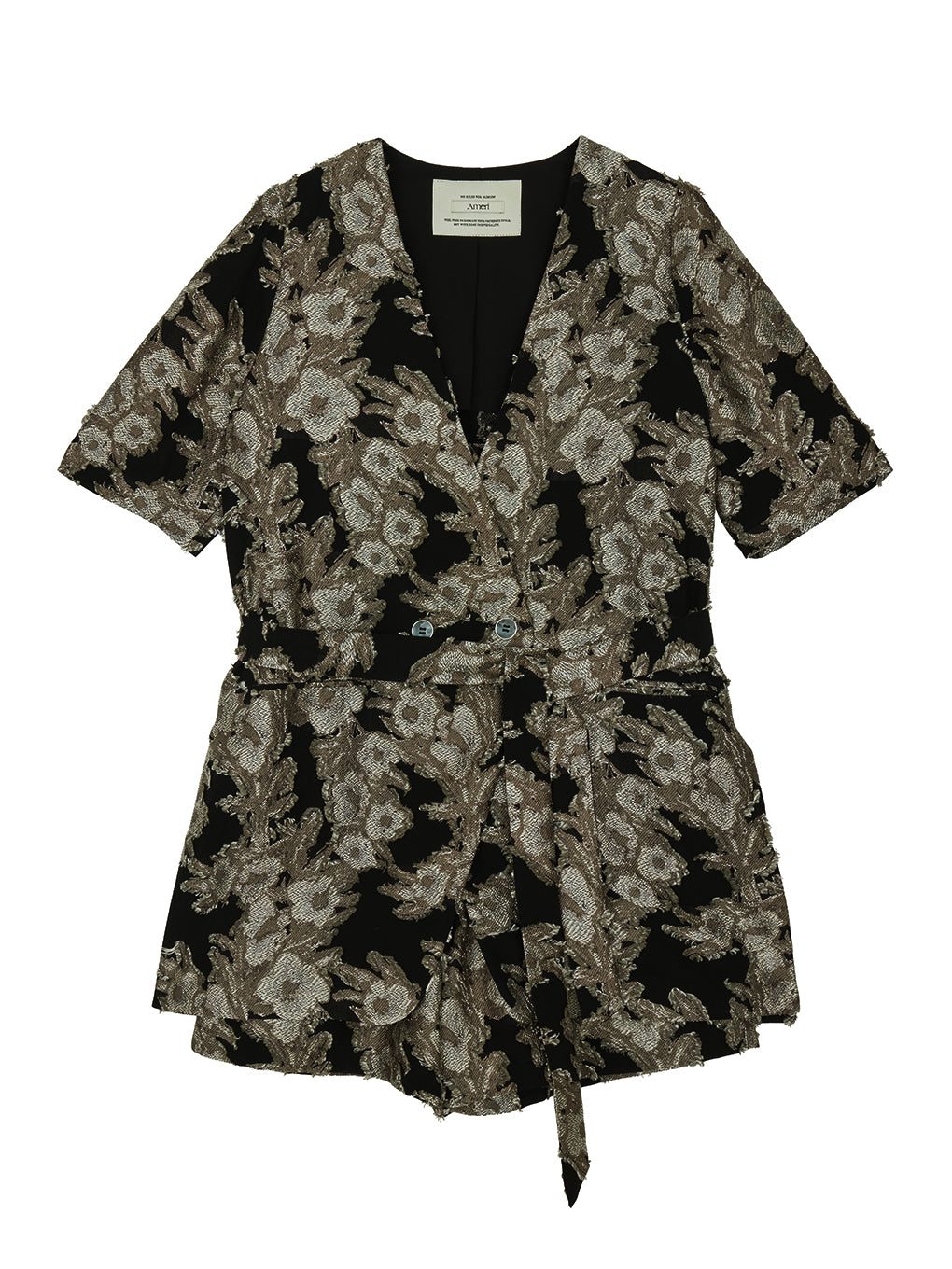 CUT JACQUARD JACKET SET UP