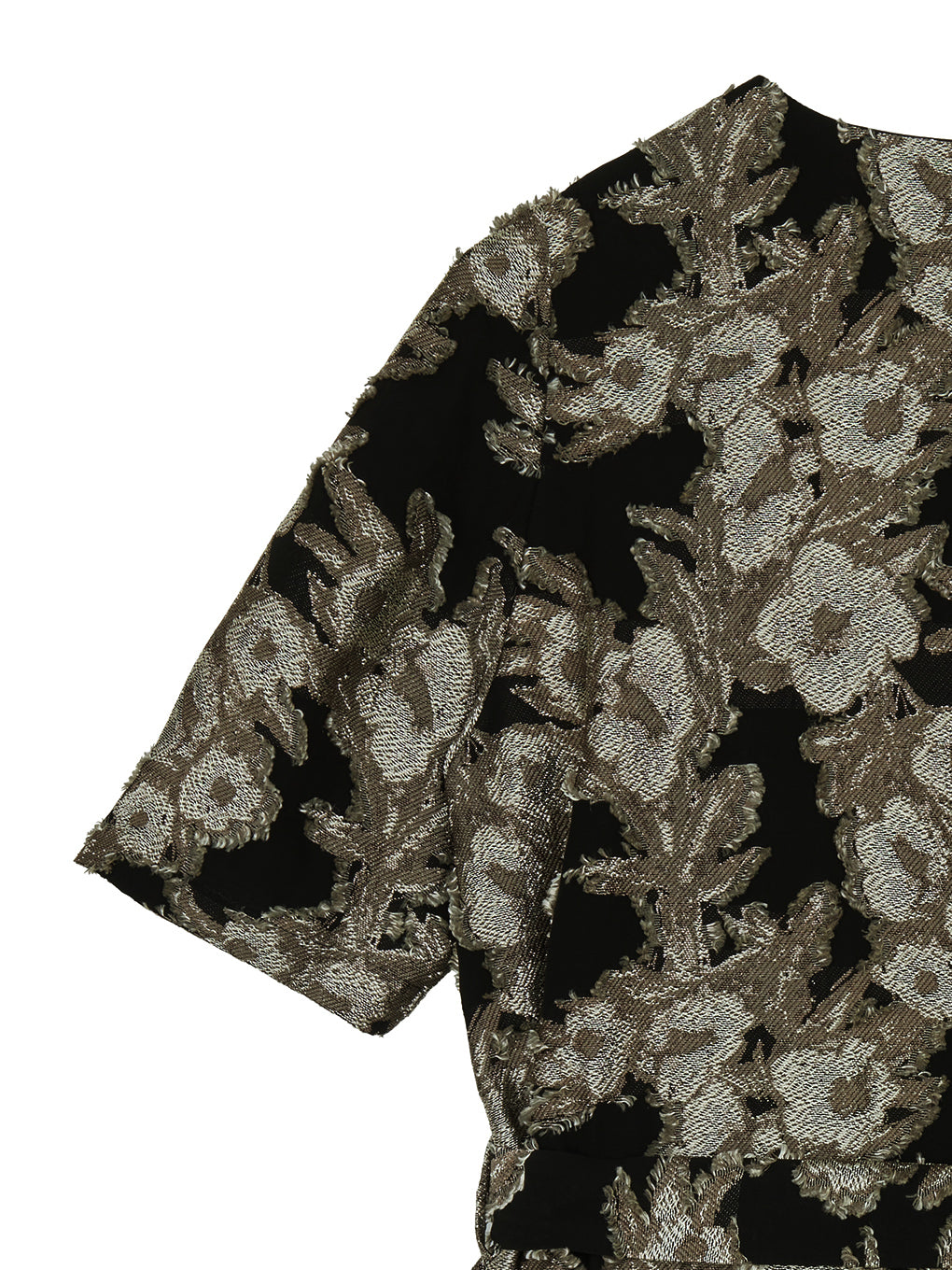 CUT JACQUARD JACKET SET UP