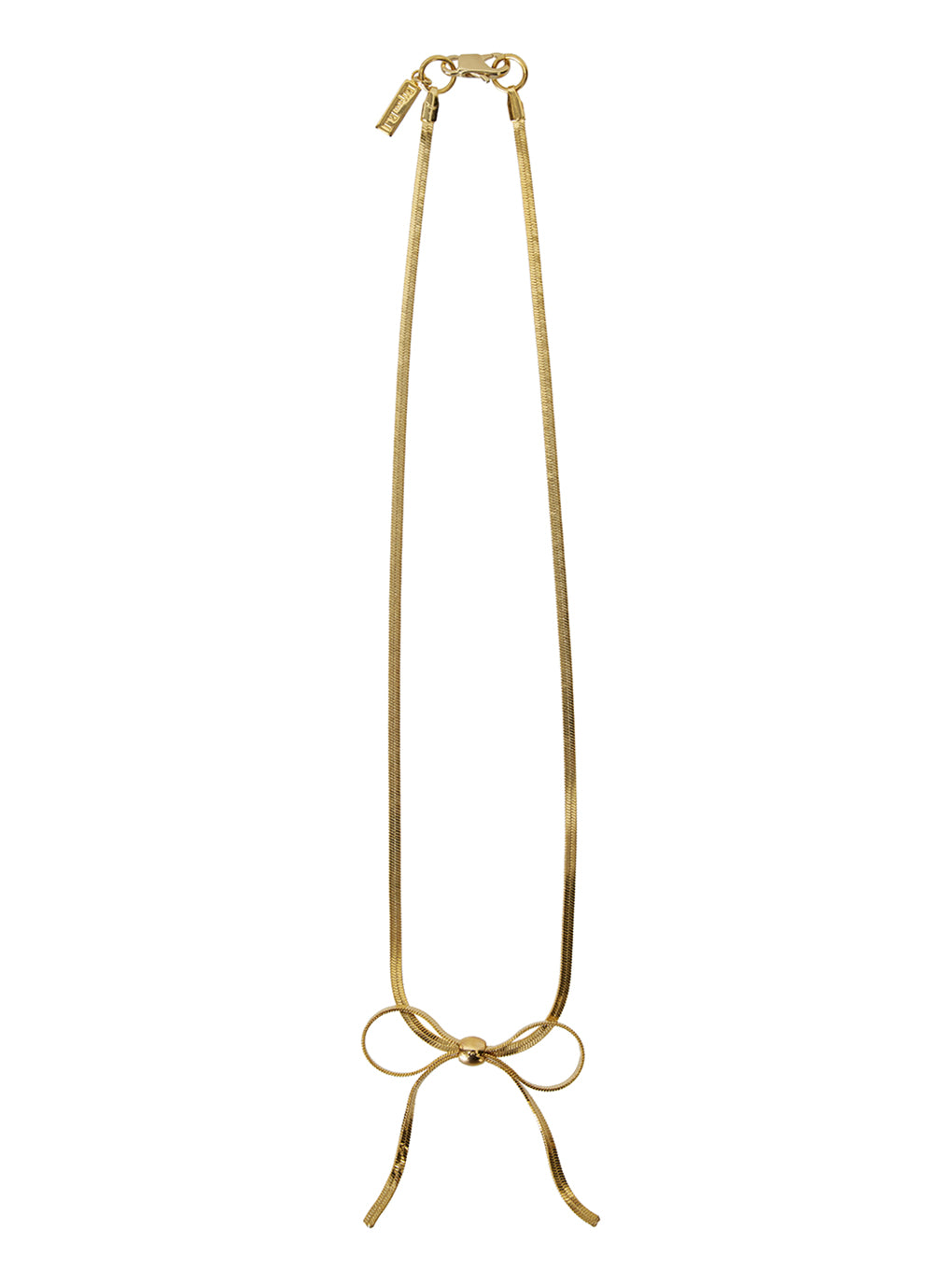 Bijou R.I Snake Ribbon Necklace