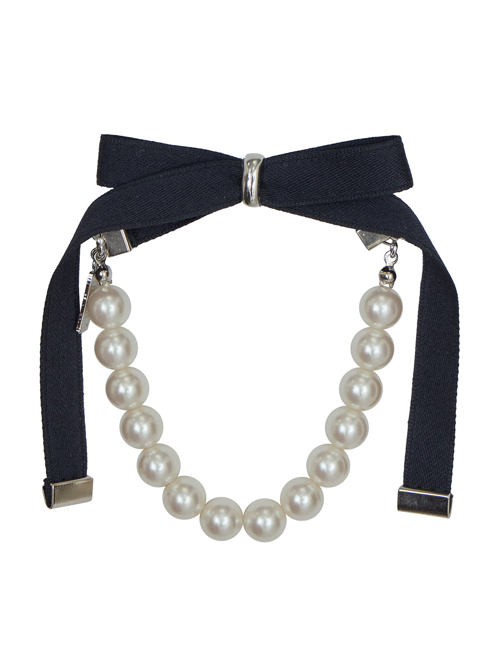 Bijou R.I Ribbon Pearl Bracelet