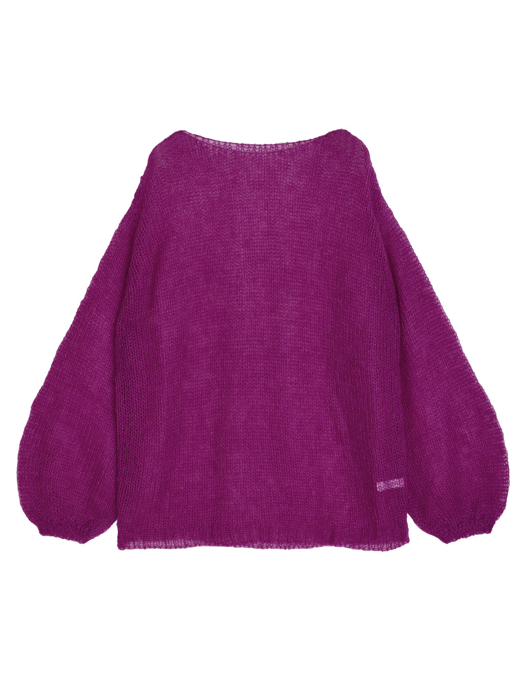 SOFT MOHAIR LOOSE KNIT TOP