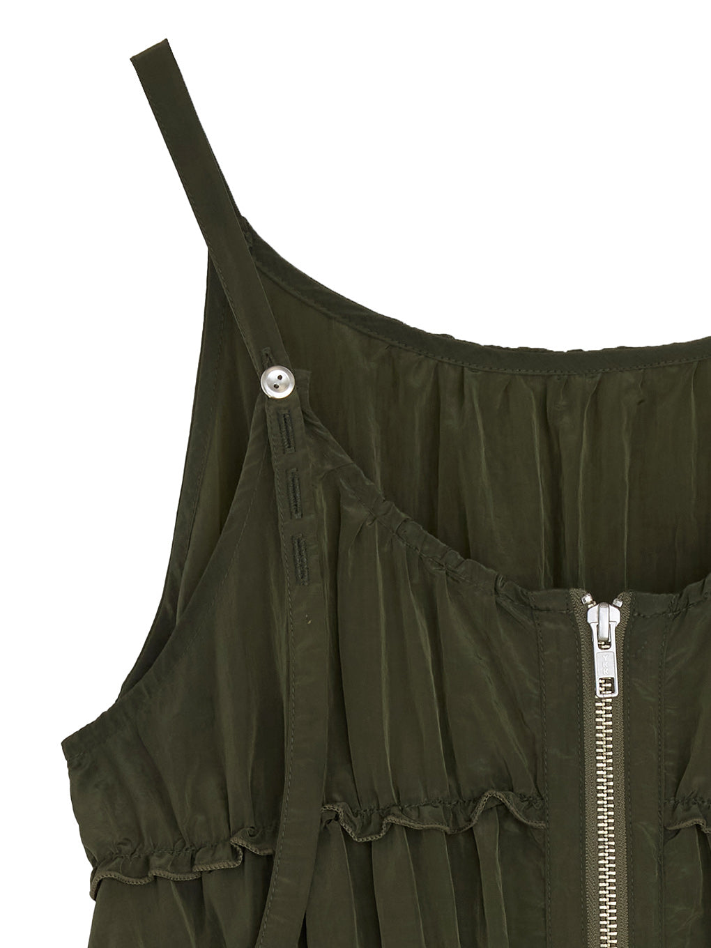 UTILITY BALLOON ZIP DRESS