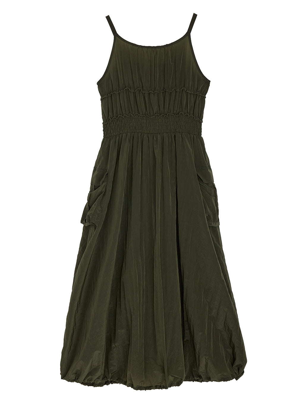 UTILITY BALLOON ZIP DRESS