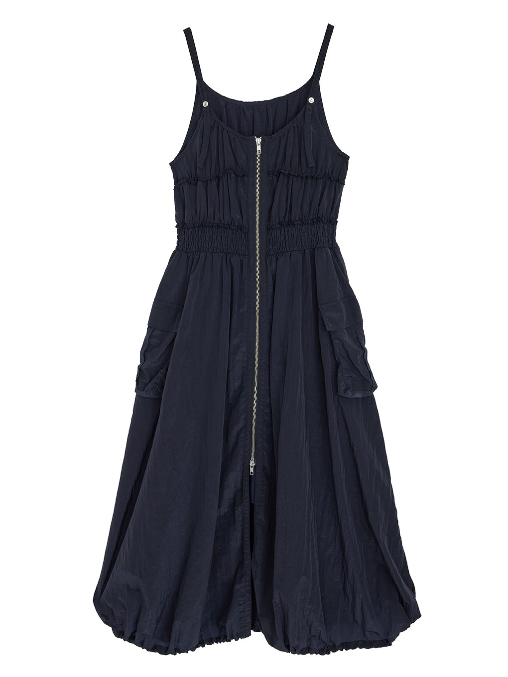 UTILITY BALLOON ZIP DRESS